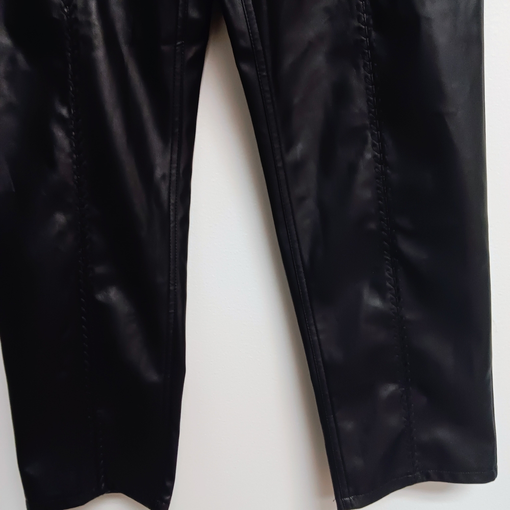 Womens Sleek Black Dress Pants